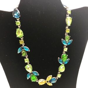 COPY - Oscar de la Renta runway statement crystal necklace